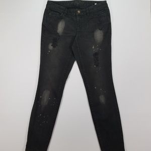 Michael Kors Destressed Bleached Jeans Siz…